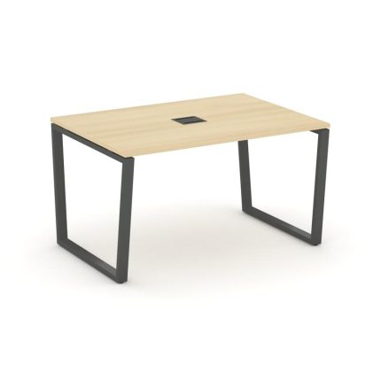 Style Project Стол переговорный SN-6T2.SPRG-001 Акация Лорка/Металл Антрацит/Заглушка Металл Антраци