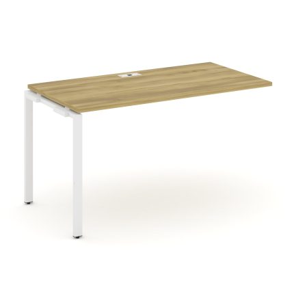 Concept Наборный элемент рабочей станциии CN.ONRS-003 Дуб Винченцо/Металл Белый 1380*720*750