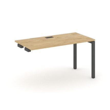 Style Project Стол-приставка к опор. элем. SN-5P.OPRS-012 Тиквуд Светлый/Металл Антрацит 1180*700*75