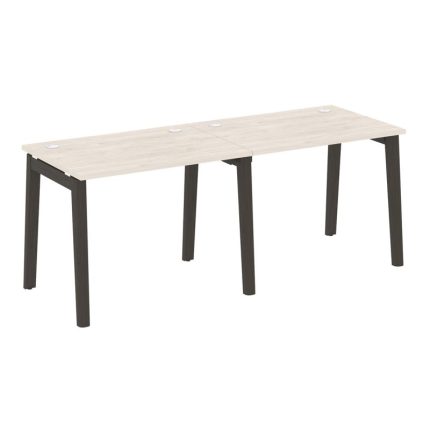 Onix Wood Рабочая станция OW.RS-2.1.7 Денвер Светлый/Дуб Темный/Металл Антрацит 1960*720*750