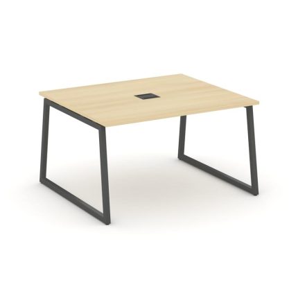 Style Project Стол переговорный SN-4T1.SPRG-033 Акация Лорка/Металл Антрацит/Заглушка Металл Антраци