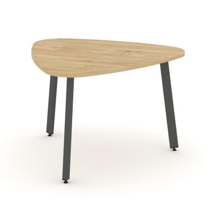 Style Project Стол переговорный SN-6.SPRG-71.3 Тиквуд Светлый/Металл Антрацит 1200*1200*750