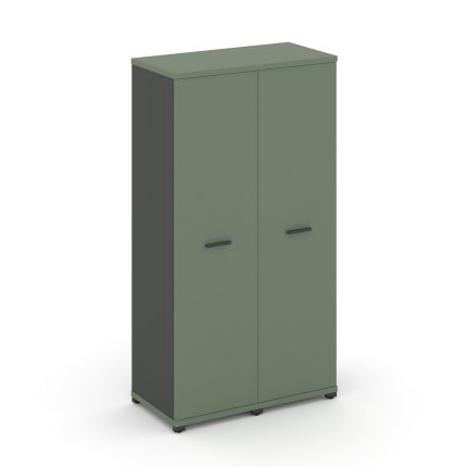 Concept Шкаф 2 узкие секции, 4 ниши CN.STU-426 A Кобо/Антрацит/Металл Антрацит 836*420*1554