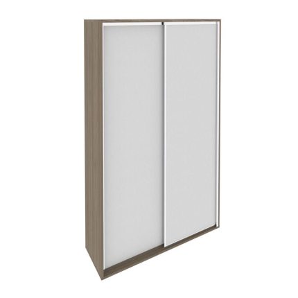 Light Шкаф-купе для одежды (двери – 2шт. Зеркала) С-ШКЗ-39 Вяз Благородный 1200*390*2050