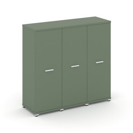 Concept Шкаф 3 узкие секции, 3 ниши CN.STU-336 W Кобо/Металл Белый 1252*420*1186