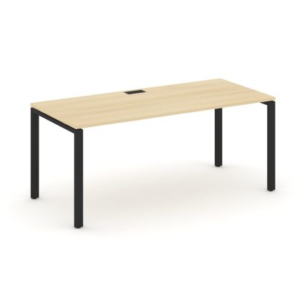 Style Project Direct Стол письменный SN-6P.SR-025.M Акация Лорка/Металл Черный/Заглушка Металл Черны