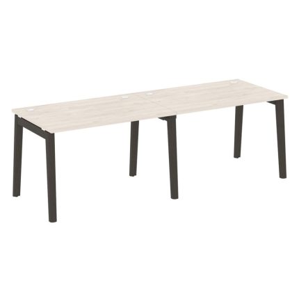 Onix Wood Рабочая станция OW.RS-2.2.8 Денвер Светлый/Дуб Темный/Металл Антрацит 2360*800*750