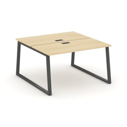 Style Project Рабочая станция 2-х сторон. SN-6T1.DRS-023 Акация Лорка/Металл Антрацит/Заглушка Пласт