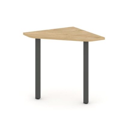 Style Project Угловой элемент стола SN-5.USP-001 Тиквуд Светлый/Металл Антрацит 600*600*750