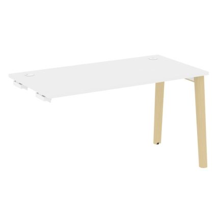 Onix Wood Стол-приставка OW.SPR-3.7 Белый Бриллиант/Дуб Светлый/Металл Белый 1380*720*750