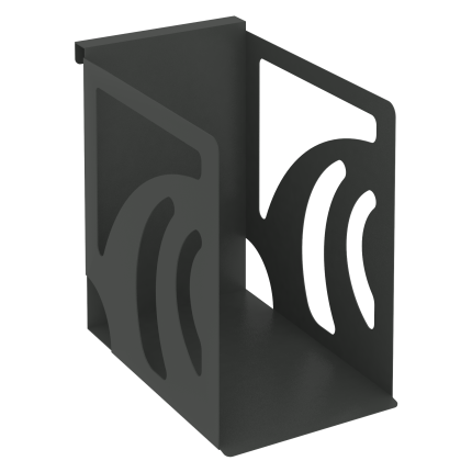 Навесной лоток для папок широкий MAN-12.T-30 Металл Антрацит 160*273*250