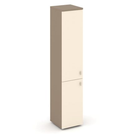 Estetica Шкаф высокий узкий левый ES.SU-1.3 (L) Латте/Сатин 400*420*1977