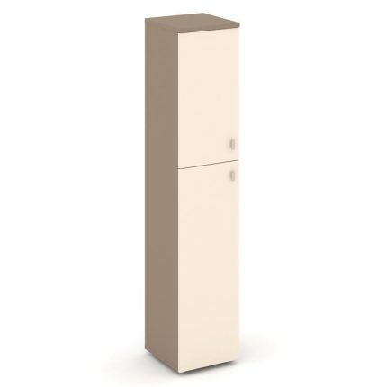 Estetica Шкаф высокий узкий левый ES.SU-1.8 (L) Латте/Сатин 400*420*1977