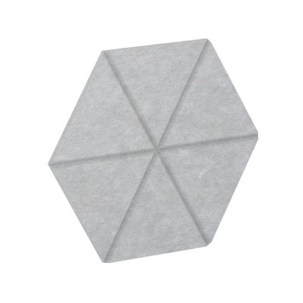 AcustiX Настенная панель шестигранная (6 лучей) VE.NP-6G6LU-200 Зимний Лес 400*346*12(сторона 200мм