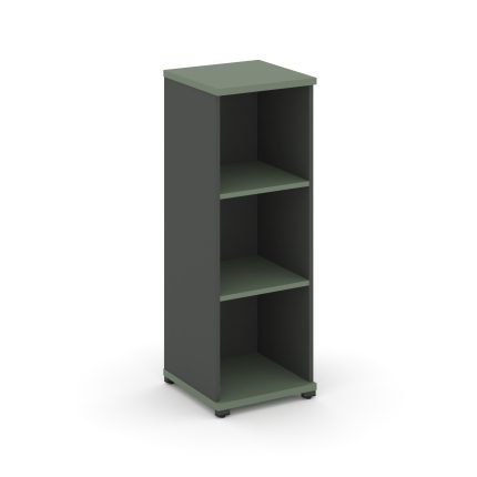 Concept Стеллаж 1 узкая секция, 3 ниши CN.STU-310 Кобо/Антрацит/Металл Антрацит 420*420*1186