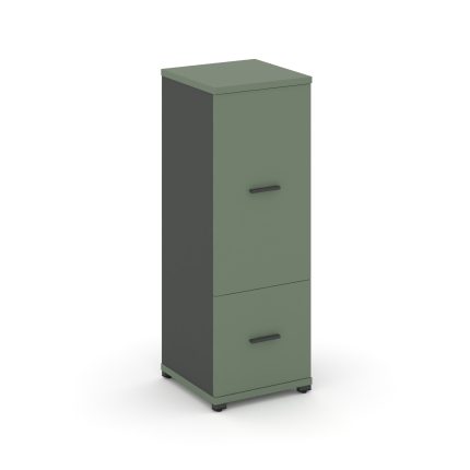 Concept Шкаф 1 узкая секция, 3 ниши CN.STU-312 A Кобо/Антрацит/Металл Антрацит 420*420*1186