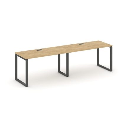 Style Project Рабочая станция 1 сторон. SN-6O.ORS-012 Тиквуд Светлый/Металл Антрацит 2360*700*750