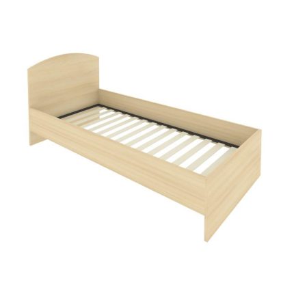 Light Кровать с ортопедическим основанием и изголовьем С-КИ-90 Акация Лорка 950*2050*900