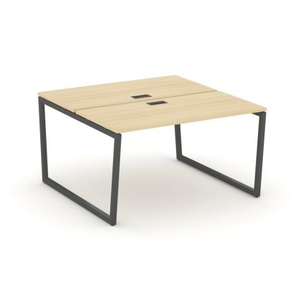 Style Project Рабочая станция 2-х сторон. SN-4T2.DRS-014 Акация Лорка/Металл Антрацит/Заглушка Пласт