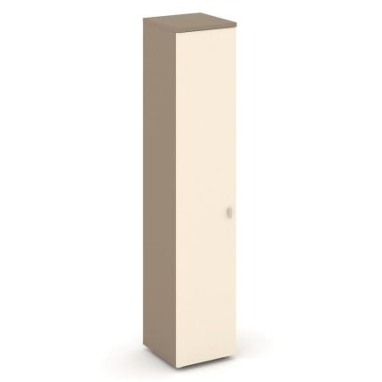 Estetica Шкаф высокий узкий левый ES.SU-1.9 (L) Латте/Сатин 400*420*1977
