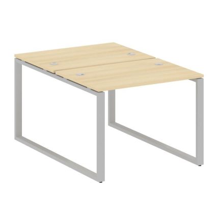 Metal System Рабочая станция на О-образном м/к БО.РАС-СП-2.1 Акация Лорка/Металл Серый 1000*1475*750