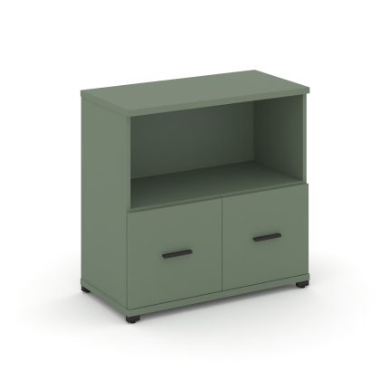 Concept Шкаф 1 широкая секция, 2 ниши CN.STS-211 B Кобо/Металл Черный 836*420*818