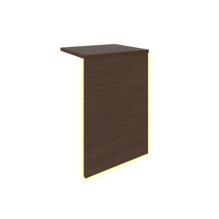 Style Накладка с подсветкой (для Л.МП-1) Л.Н-1С Венге Цаво 360*321*536