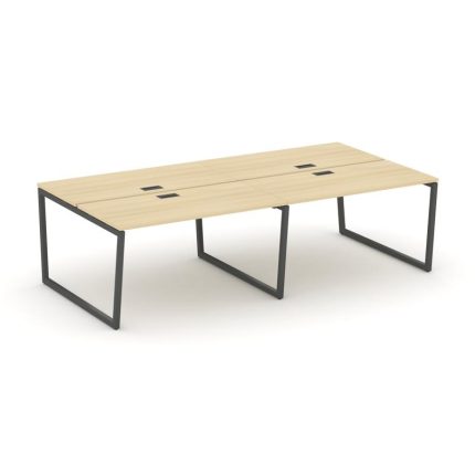 Style Project Рабочая станция 2-х сторон. SN-4T2.DRS-052 Акация Лорка/Металл Антрацит/Заглушка Пласт