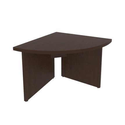 First Угловой модуль переговорного стола левый KPR-4 (L) Венге Цаво 900*900*765