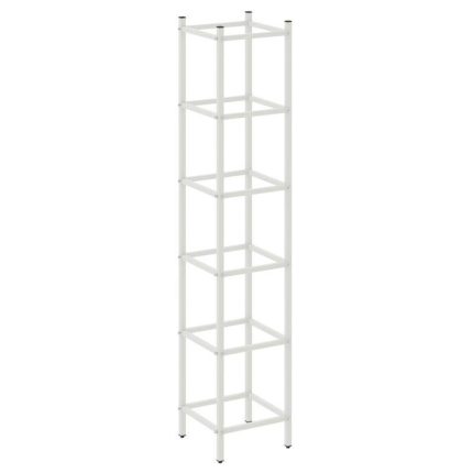 Loft Угловой проходной модуль VR.L-SL.UPK-5.5.5 Металл Белый 446*446*2280