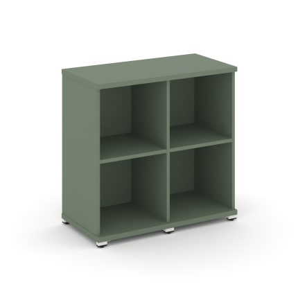 Concept Стеллаж 2 узкие секции, 2 ниши CN.STU-220 Кобо/Металл Белый 836*420*818