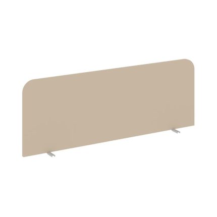 Настольный Экран фронтальный UNE.DEKRF-303 Капучино/Металл Серый 1380*18*325