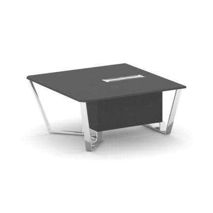 Steel Meet Начальный модуль L=1600 MDK-PR.B.SPNW-16 Антрацит/Нержавеющая Сталь/Хром 1600*1600*750