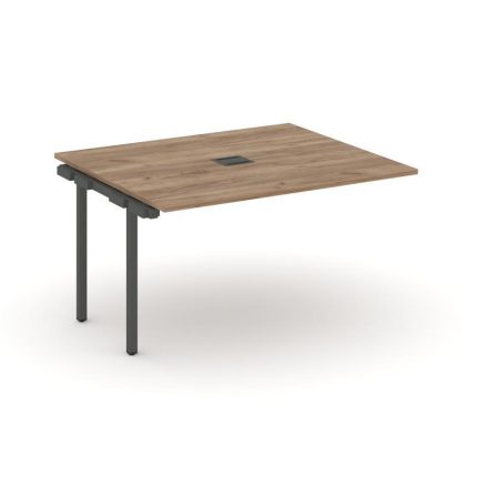 Style Project Проходной наб. элем. перег. стола SN-4P.NSPRG-033 Дуб Табак/Металл Антрацит 1380*1180*