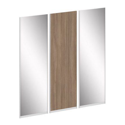 Maris Комплект дверей ЛДСП 1шт+Зеркало 2шт.для шкафа высокого L=2219мм SH.ZDZK-5.1 Дуб Аризона 741*3