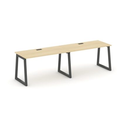 Style Project Рабочая станция 1 сторон. SN-5T1.ORS-012 Акация Лорка/Металл Антрацит/Заглушка Пластик