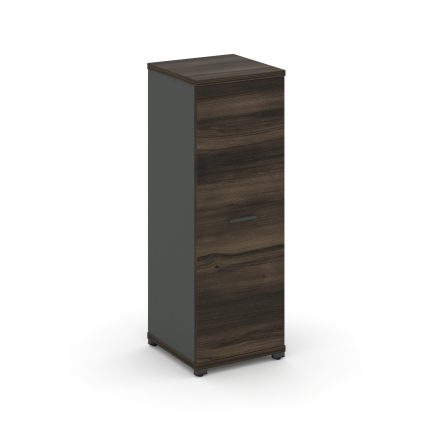 Concept Шкаф 1 узкая секция, 3 ниши CN.STU-316 A Дуб Мали/Антрацит/Металл Антрацит 420*420*1186