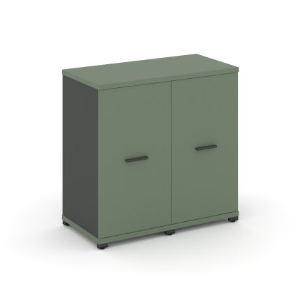 Concept Шкаф 2 узкие секции, 2 ниши CN.STU-223 A Кобо/Антрацит/Металл Антрацит 836*420*818