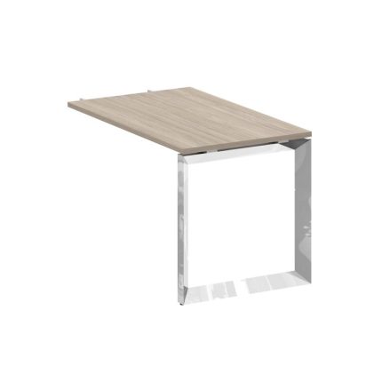 Onix Direct Lux Брифинг-приставка О-обр. м/к M-O.MO-BR-11 Дуб Аттик/Нержавеющая Сталь/Хром 1180*720*