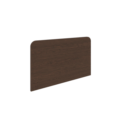 Slim Экран для стола (С.СП-2; С-СП-2.1) С.ЭКР-2 Венге Цаво 690*435*18