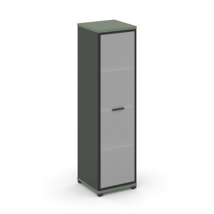 Concept Шкаф 1 узкая секция, 4 ниши CN.STU-416 RMB A Кобо/Антрацит/Металл Антрацит/Сатин 420*420*155