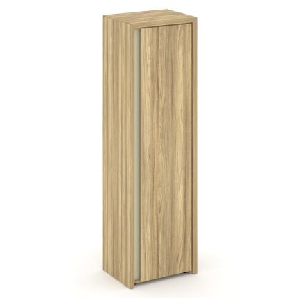 Corner Гардероб узкий COR.GB-1 (R) Гикори Песочный/Ваниль 600*450*2000