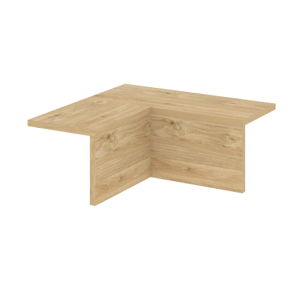 Onix Накладка угловая низкая внутренняя правая O.R-NU.N.VNU (R) Тиквуд Светлый 759*759*297