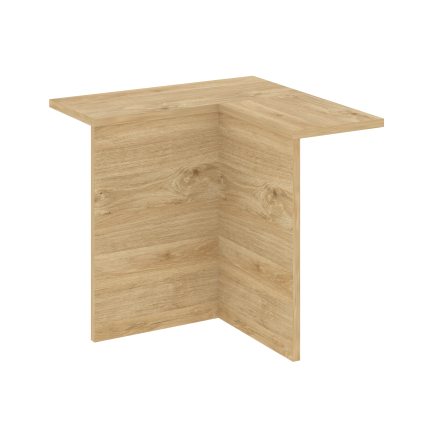 Onix Накладка угловая высокая внутренняя левая O.R-NU.V.VNU (L) Тиквуд Светлый 759*759*674