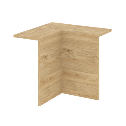 Onix Накладка угловая высокая внутренняя правая O.R-NU.V.VNU (R) Тиквуд Светлый 759*759*674