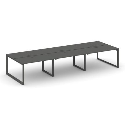 Style Project Рабочая станция двухсторонняя SN-59O.DRS-061 Антрацит/Металл Антрацит/Черный Заглушка