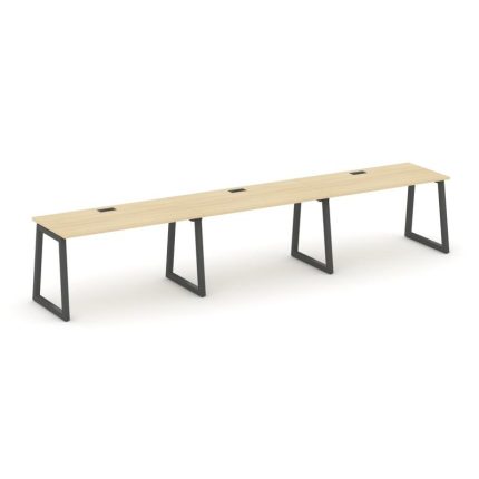 Style Project Рабочая станция 1 сторон. SN-5T1.ORS-041 Акация Лорка/Металл Антрацит/Заглушка Пластик