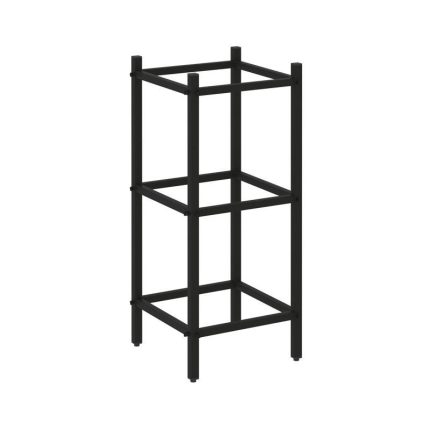 Loft Угловой проходной модуль VR.L-SL.UPK-2.2.2 Металл Черный 446*446*1047