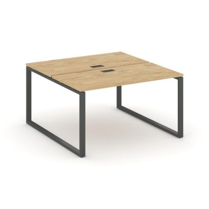 Style Project Рабочая станция 2-х сторон. SN-6O.DRS-004 Тиквуд Светлый/Металл Антрацит 1580*1232*750