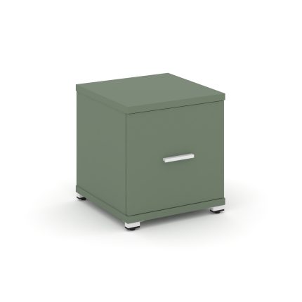 Concept Шкаф 1 узкая секция, 1 ниша CN.STU-113 W Кобо/Металл Белый 420*420*450